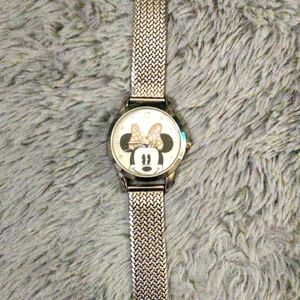 Silver Minnie Disney dressy ladies watch